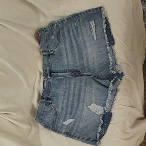 Aerie Light Blue Denim Women’s Shorts